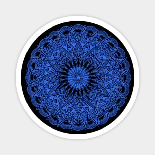 Mandala (light blue) Magnet